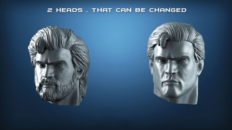 Estatuas de Superman Modelo de impresión 3D STL