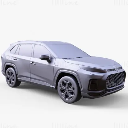 Modelo 3D del coche Suzuki Across 2021