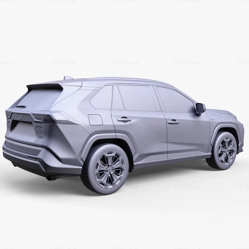 3Д модел аутомобила Сузуки Ацросс 2021