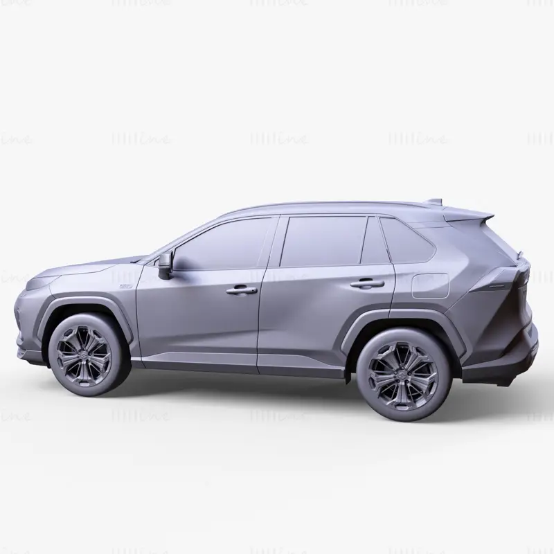 Modello 3D dell'auto Suzuki Across 2021