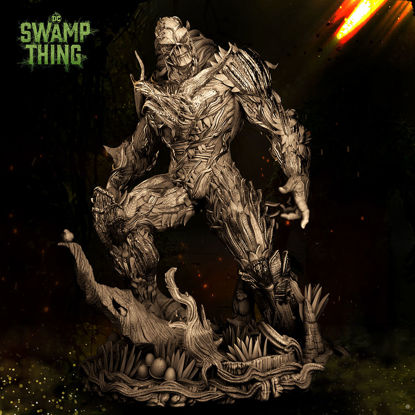 Swamp Thing 3D-Druckmodell STL