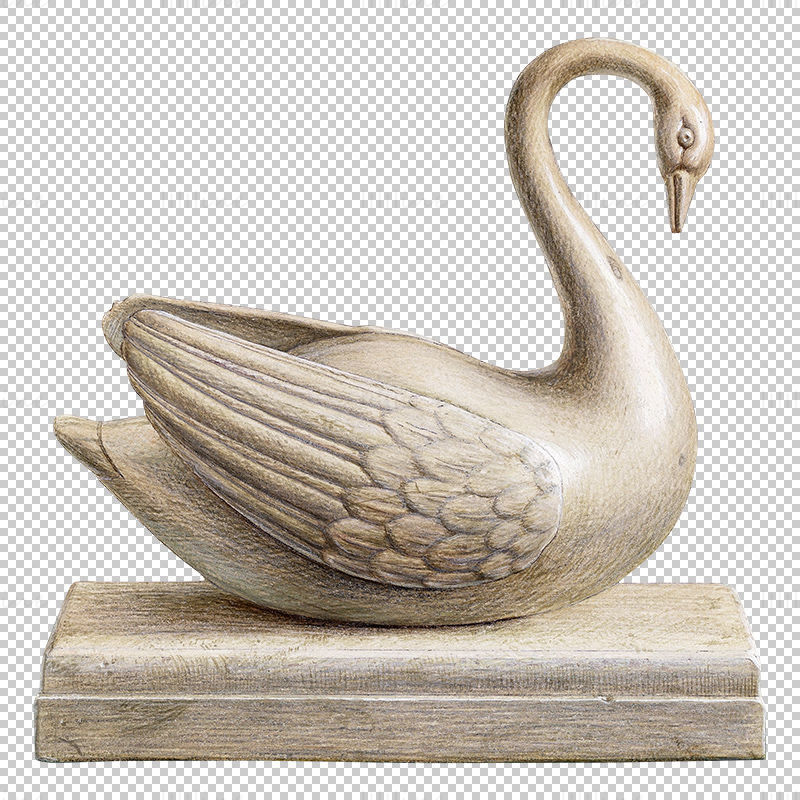 Swan Statue PNG