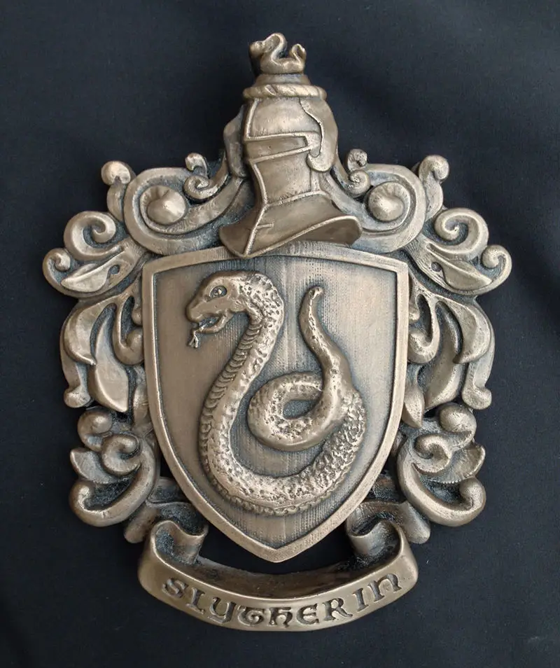 Affichage WallDesk des armoiries de Serpentard - Modèle d'impression 3D Harry Potter STL