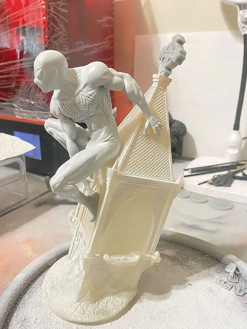 Simbionte Spiderman modello di stampa 3D STL
