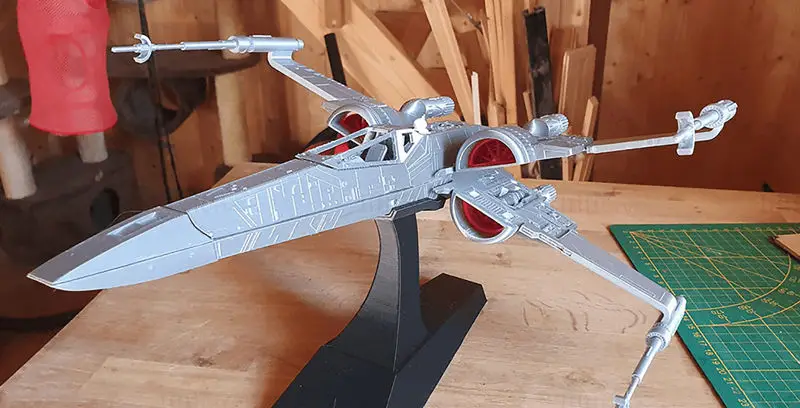 T-70 X-Wing - Star Wars 3D Print Model STL