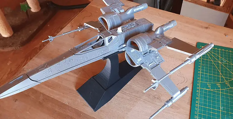 T-70 X-Wing - Star Wars 3D Print Model STL