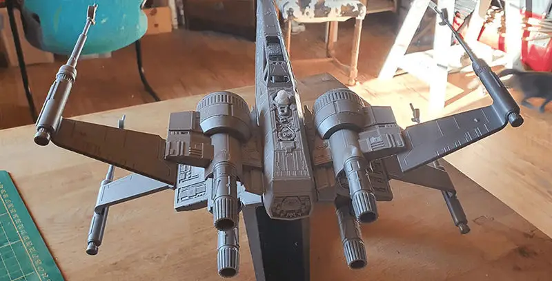 T-70 X-Wing - 3D tiskani model Vojne zvezd STL