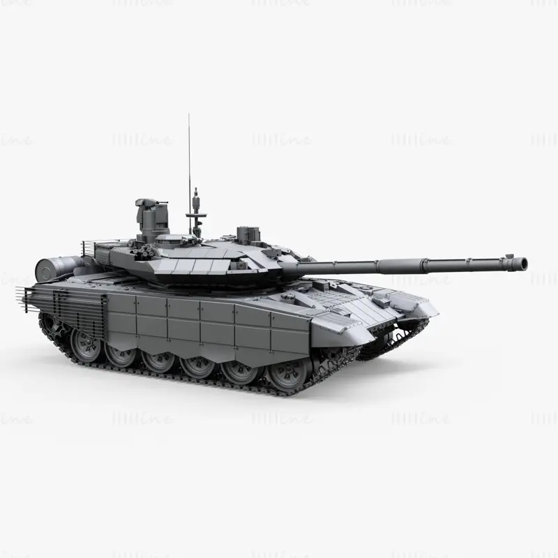 3D модел на танк Т-90СМ