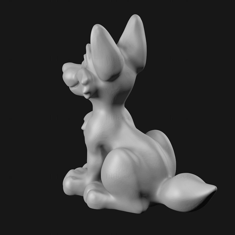 Takoda高田狐狸3D打印模型