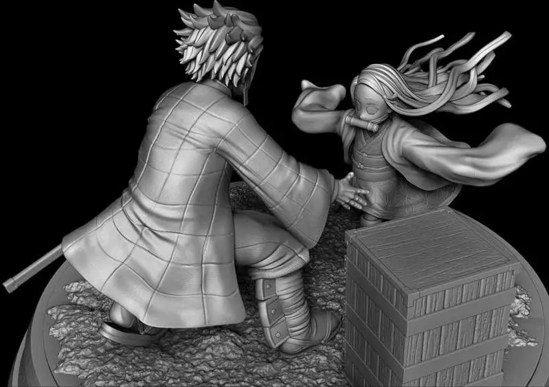 Tanjiro und Nezuko – Dämonentöter 3D-Druckmodell STL-Dateien