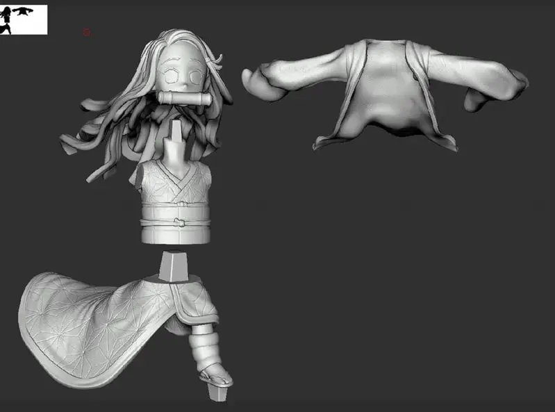 Tanjiro und Nezuko – Dämonentöter 3D-Druckmodell STL-Dateien