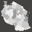 Tanzania map vector