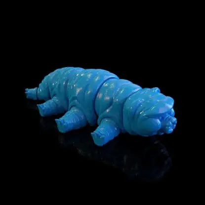 Tardigrad Flexi Gelenkspielzeug 3D Druck Modell STL Datei