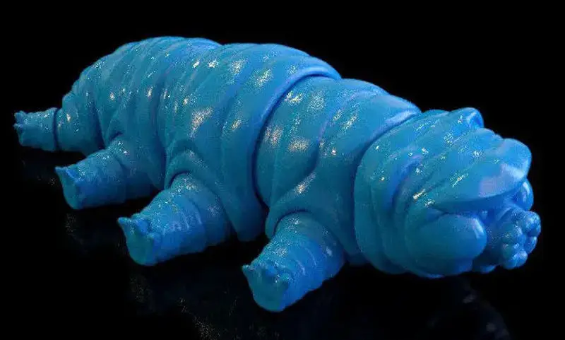 Tardigrad flexi brinquedo articulado modelo de impressão 3d arquivo STL