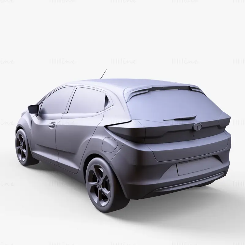 3D модель автомобиля Тата Альтроз 2020 года