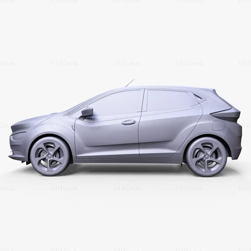 3D модел на автомобил Tata Altroz ​​​​2020