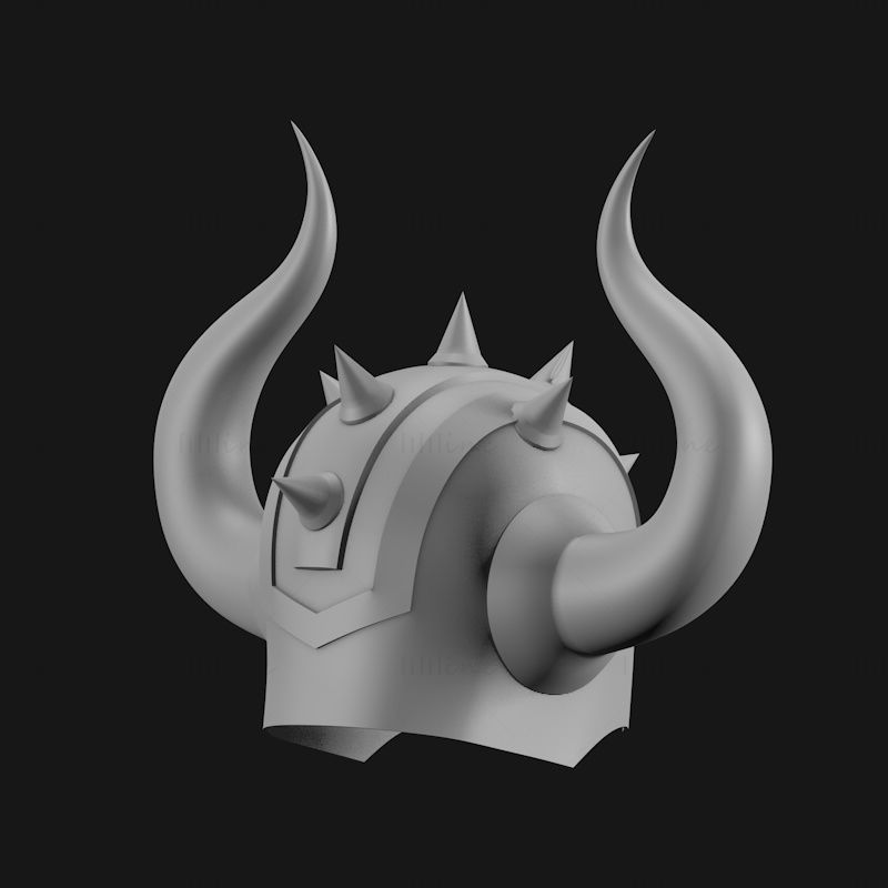 Taurus Helmet 3D Printing Model STL