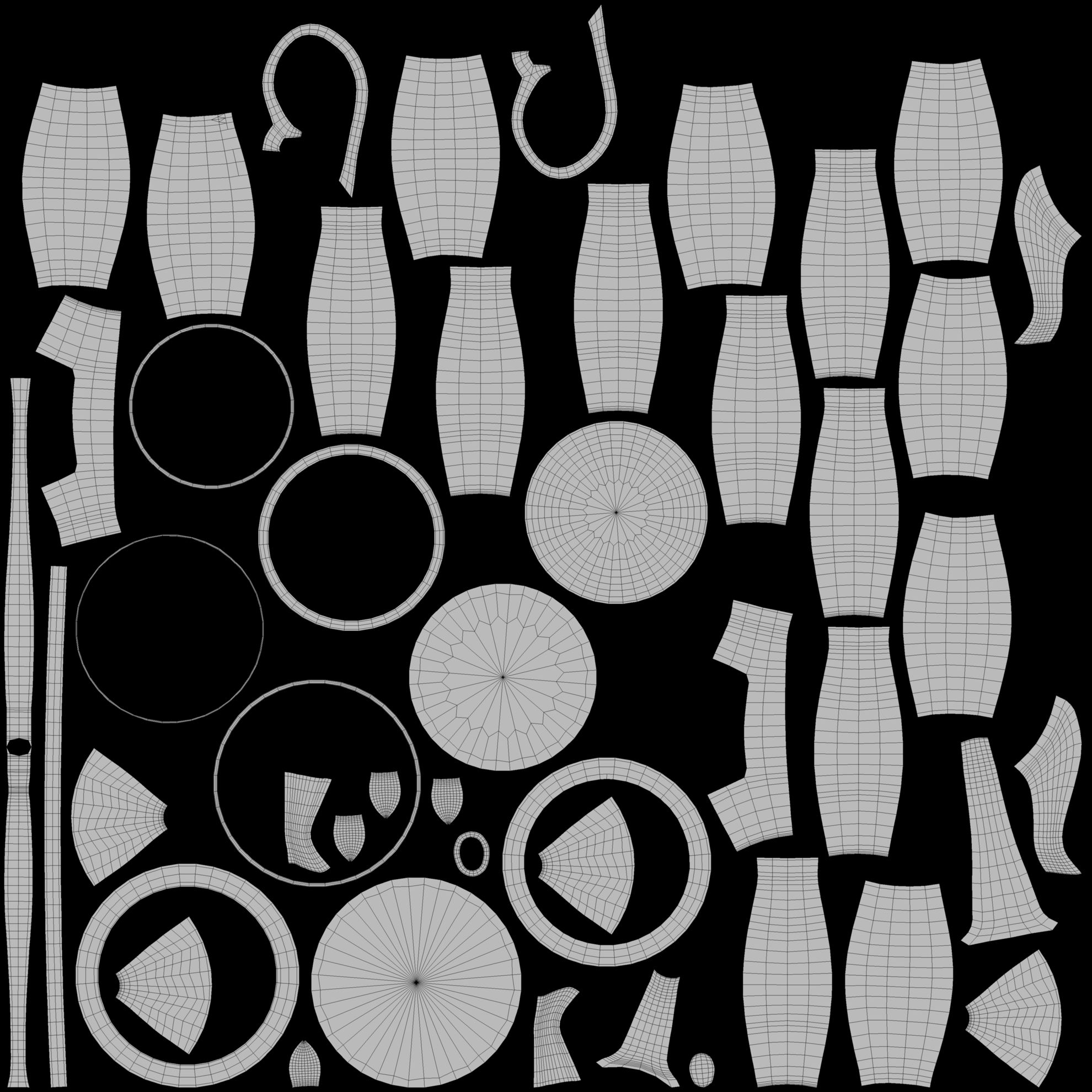 Tea set 3d model