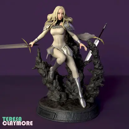 Teresa - Claymore 3D-printmodel STL