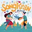 Thailand Songkran festival illustration vector