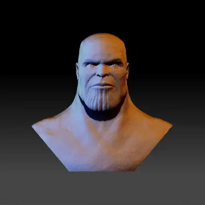 Thanos Büste 3D-Druckmodell STL