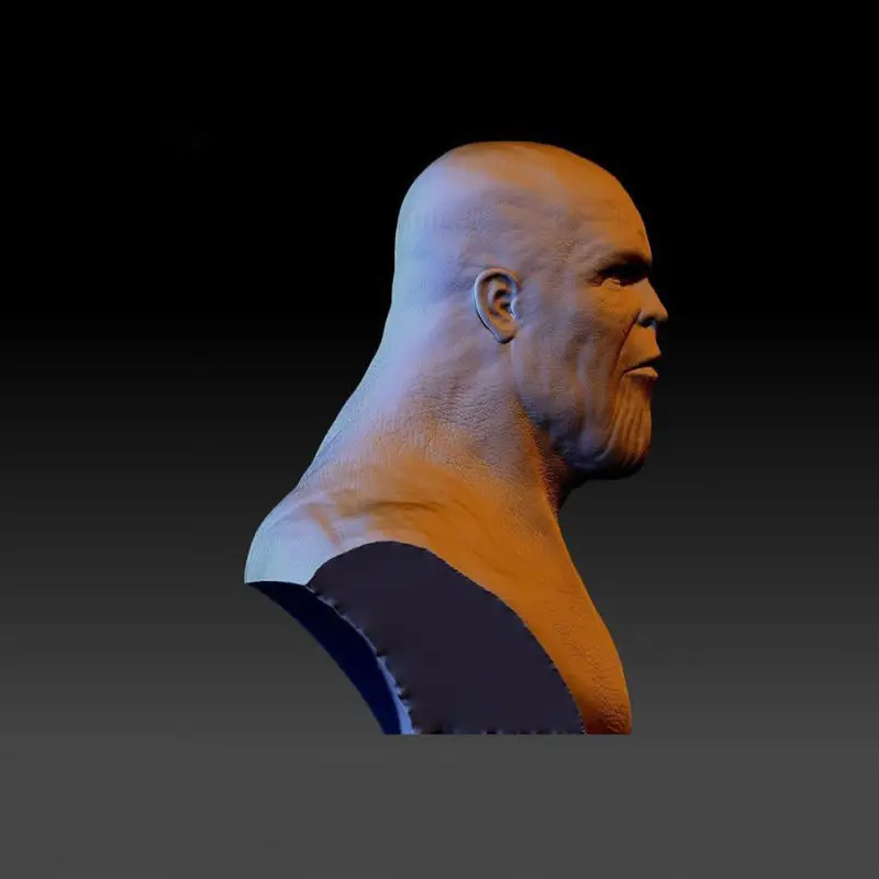 Thanos 灭霸半身像 3D 打印模型 STL