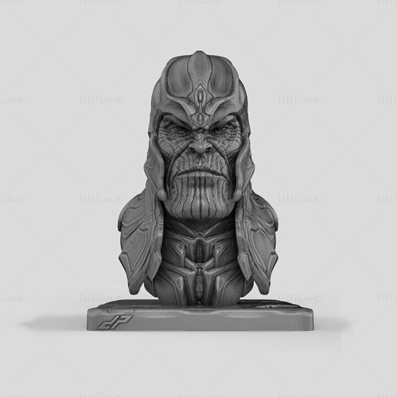 Thanos Endgame Büste 3D-Druckmodell