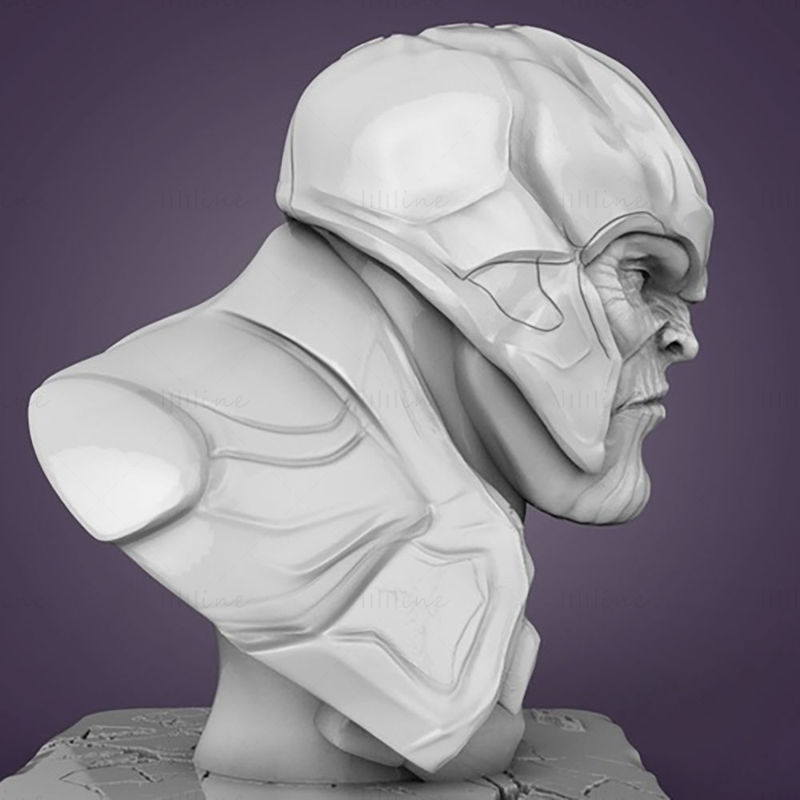 Thanos Endgame Büste 3D-Druckmodell