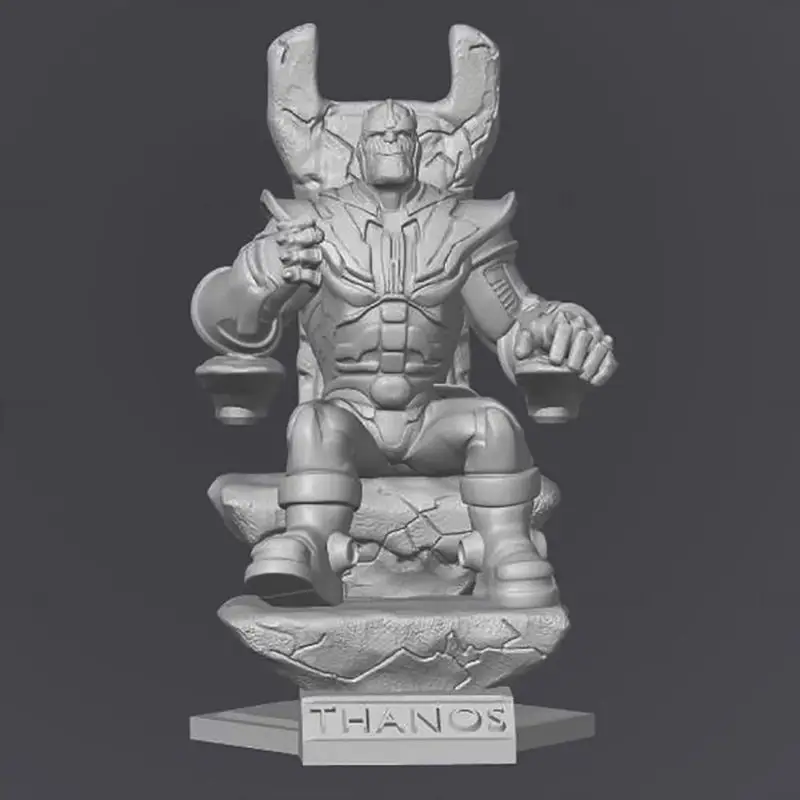 تمثال ثانوس بطباعة ثلاثية الأبعاد موديل STL