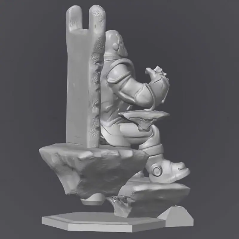 تمثال ثانوس بطباعة ثلاثية الأبعاد موديل STL