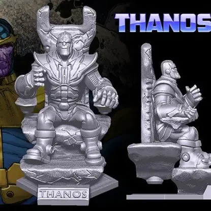 Thanos Heykelcik 3D Baskı Modeli STL