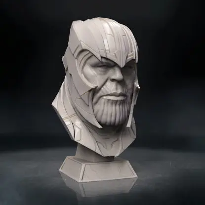 Thanos Head 3D Print Model STL
