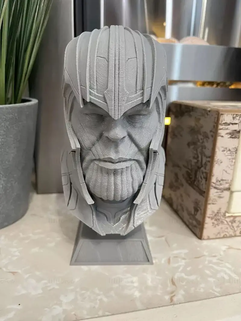 Thanos-Kopf 3D-Druck Modell STL