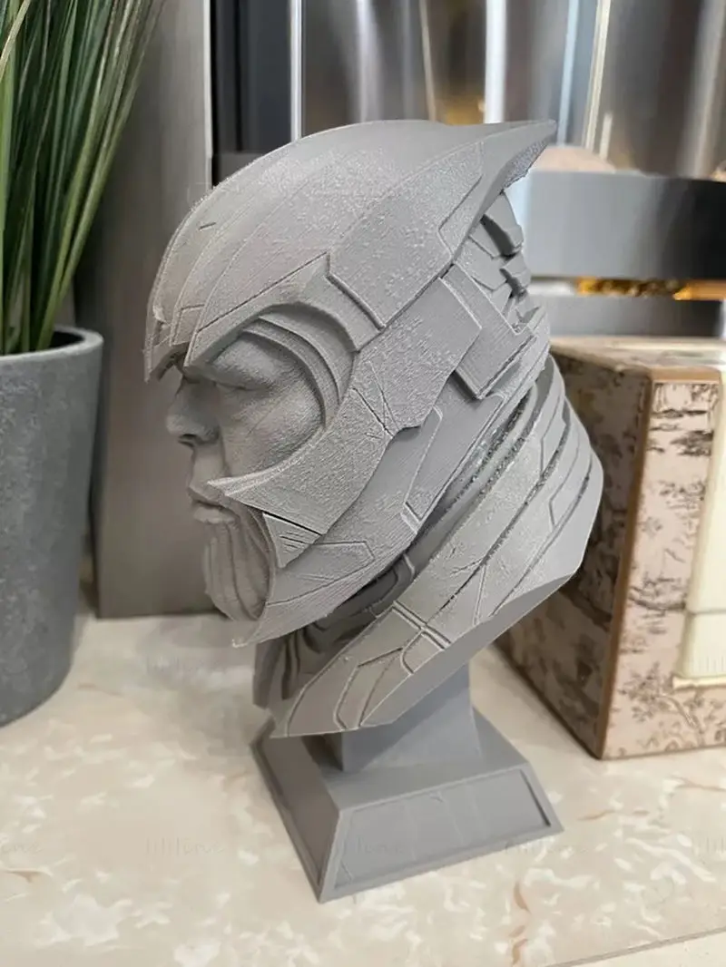 Thanos-Kopf 3D-Druck Modell STL