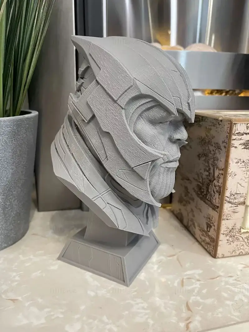 Thanos Kafası 3D Baskı Modeli STL