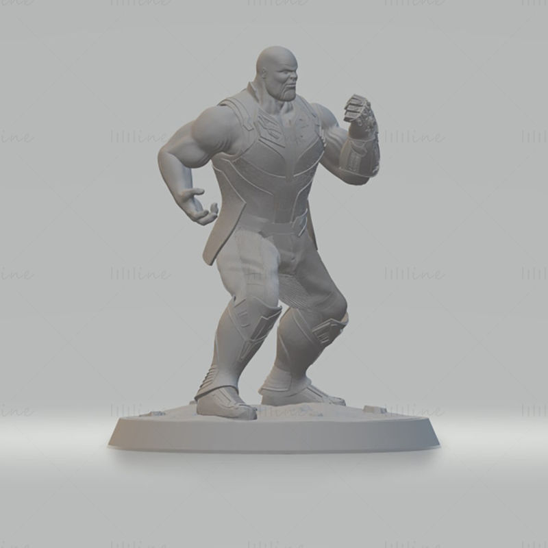 Thanos Infinity War Figurines 3D Printing Model