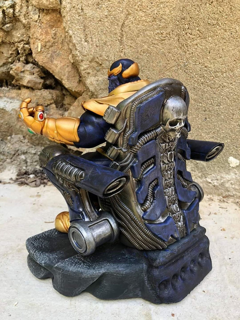 Thanos auf dem Thron 3D-Druckmodell