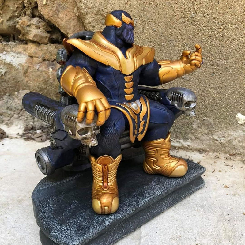 Thanos on Throne 3D Printing Model