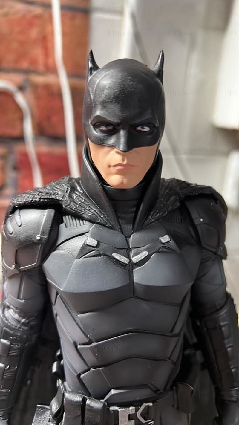 Het Batman 2022 3D-model klaar om STL af te drukken