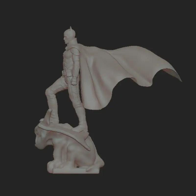 The Batman Robert Pattinson 3D Printing Model STL