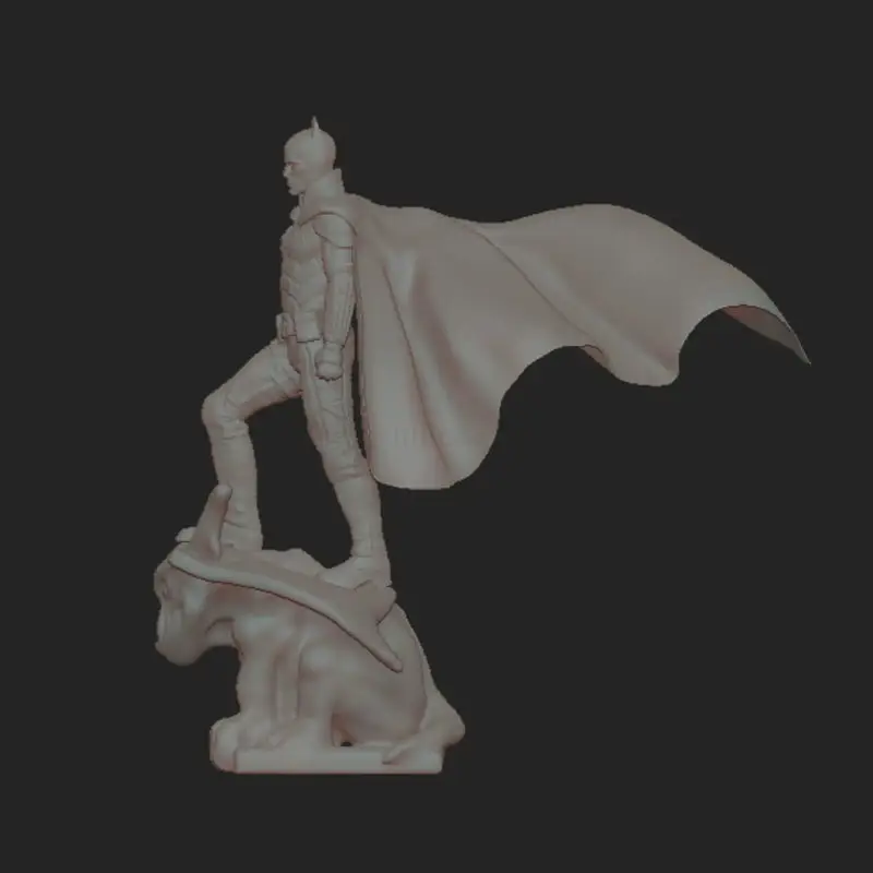 El modelo de impresión 3D de Batman Robert Pattinson STL