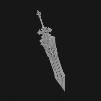 钟剑3D打印模型STL