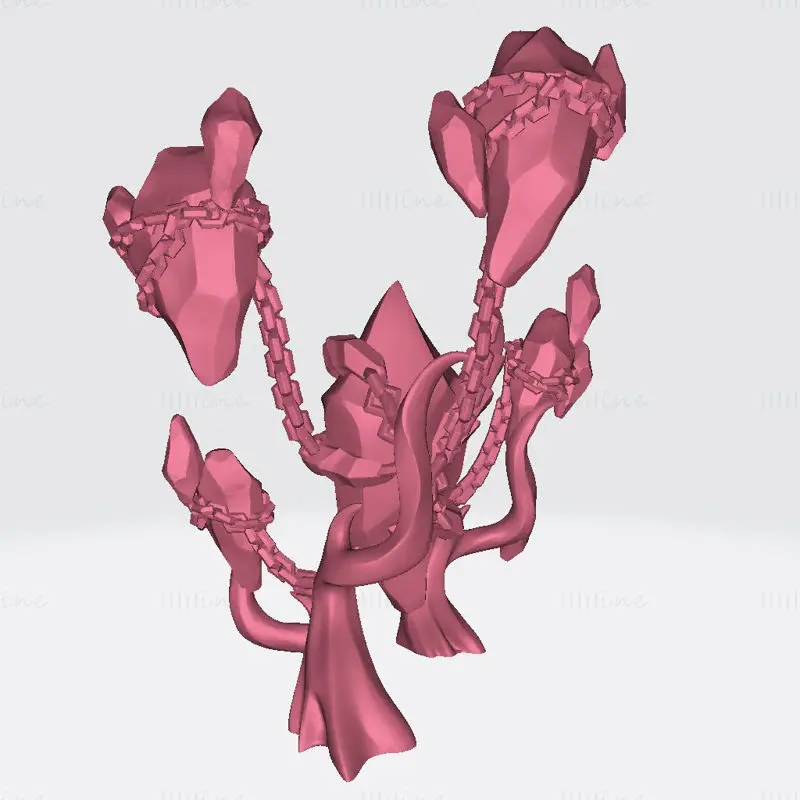 Modelo de impresión 3D del Ojo de Tialevor en miniatura