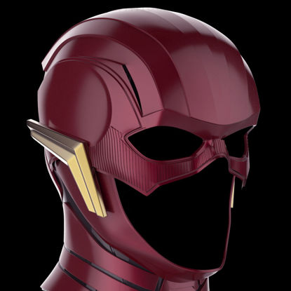 闪电侠头盔可穿戴3D打印模型STL