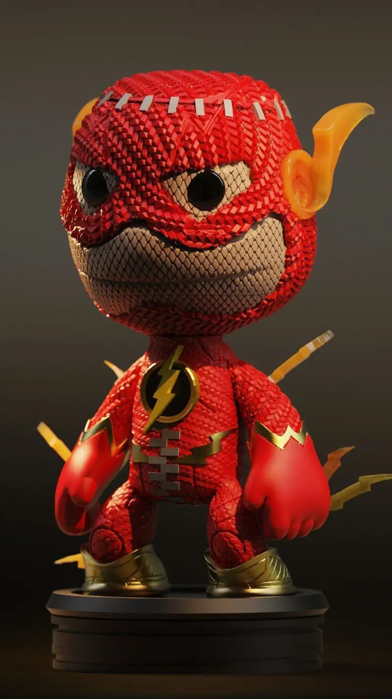 The Flash  (Little Big Planet) 3D Print Model