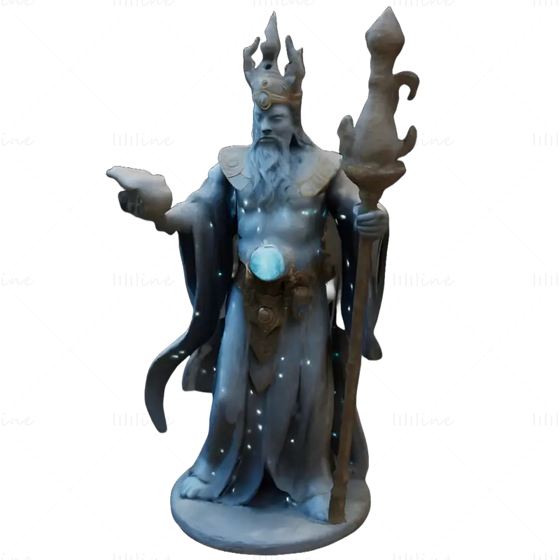 A Grand Paladin 3D Print Model