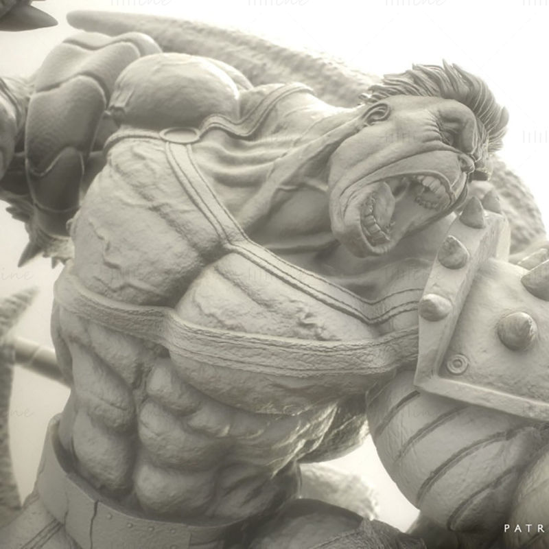 A Hulk a Planet 3D-s modellje STL nyomtatásra kész