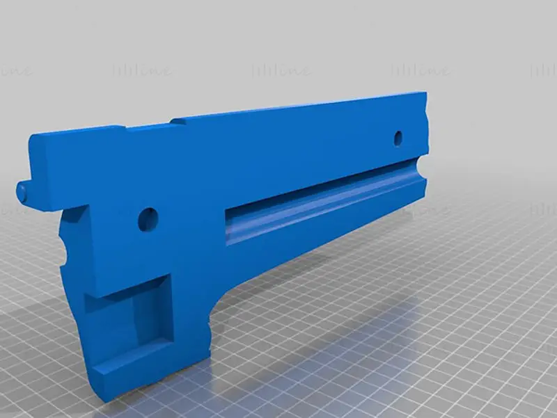 Het laatste woord Hand Canon 3D-printmodel STL