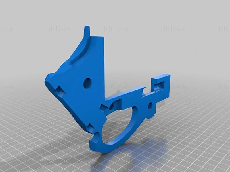 Het laatste woord Hand Canon 3D-printmodel STL