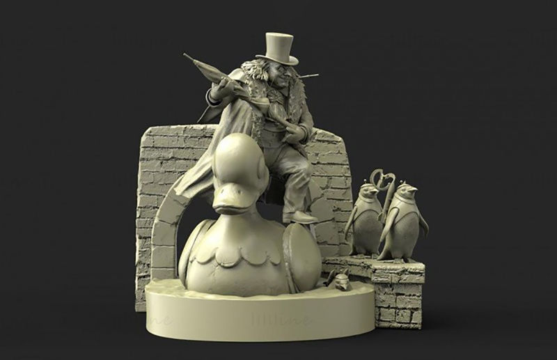 The Penguin 3D Model Ready to Print STL